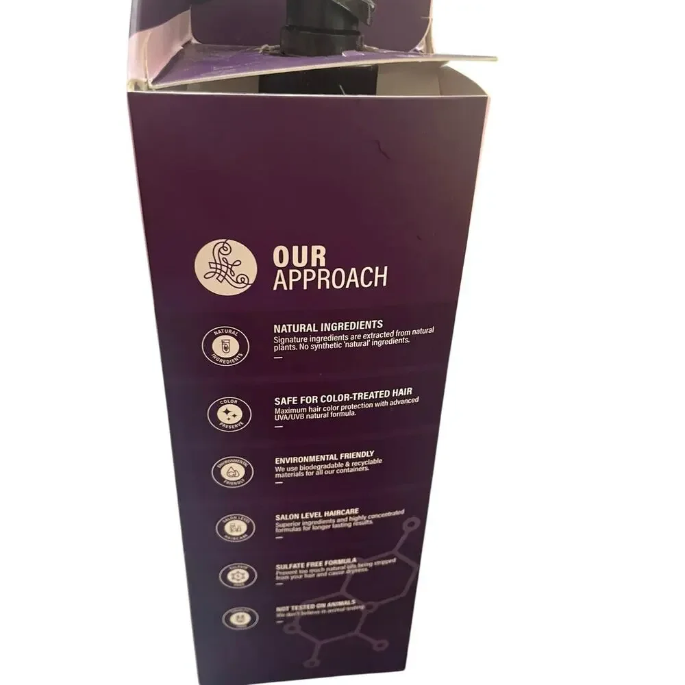 Luseta Purple Shampoo and Conditioner Duo 33.8oz Each Blonde Gray Brassy Hair